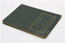 1935 Bobby Jones Rights And Wrongs Of Golf Book