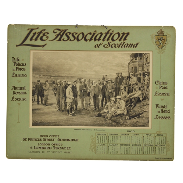 1905 Life Association of Scotland Calendar