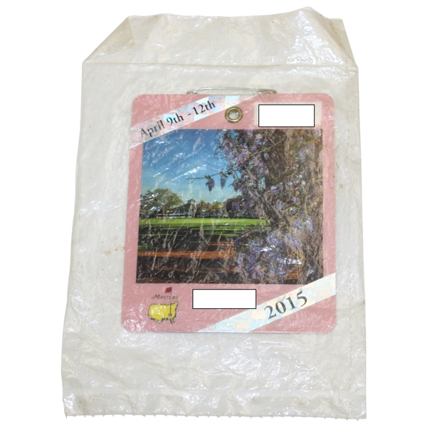 2015 Masters Tournament SERIES Badge in Original Unopened Packaging
