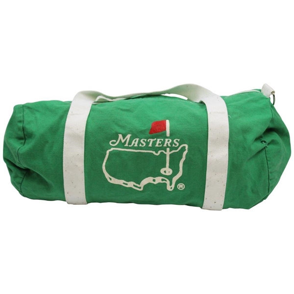 Classic Masters Tournament Logo Green Cotton Duffel Bag