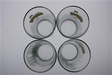 1997, 2001, 2002 & 2005 Masters Tournament Commemorative Glasses