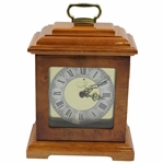 2013 Augusta National Golf Club Ltd Ed Employee Masters Gift Burlwood Clock in Box