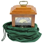 2013 Augusta National Golf Club Ltd Ed Employee Masters Gift Burlwood Clock in Box