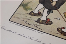 Charles Crombie Framed Perrier' Copywright Prints - Rules X, XVII & XVIII