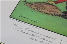 Charles Crombie Framed Perrier' Copywright Prints - Rules X, XVII & XVIII