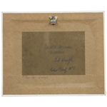 Augusta National GC Clubhouse Resin Cast Bronze AP No. 1 Picture by Artist Bill Waugh
