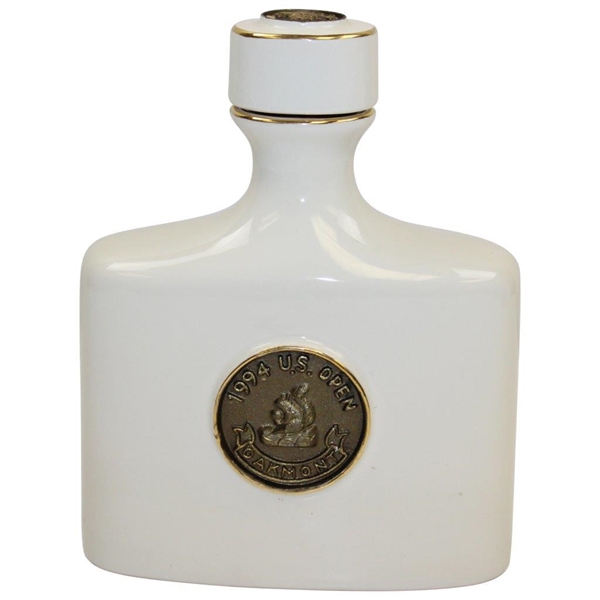 Oakmont Golf Club 1994 US Open Royal Porcelain w/Bronze Decanter by Artist Bill Waugh AP No. 1