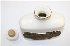 Oakmont Golf Club 1994 US Open Royal Porcelain w/Bronze Decanter by Artist Bill Waugh AP No. 1