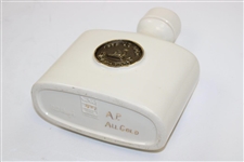 Oakmont Golf Club 1994 US Open Royal Porcelain w/Bronze Decanter by Artist Bill Waugh AP No. 1