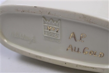 Oakmont Golf Club 1994 US Open Royal Porcelain w/Bronze Decanter by Artist Bill Waugh AP No. 1
