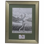 2017 Arnold Palmer Invitational Original Presentation Sample Signed by Artist Bill Waugh