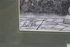 2017 Arnold Palmer Invitational Original Presentation Sample Signed by Artist Bill Waugh