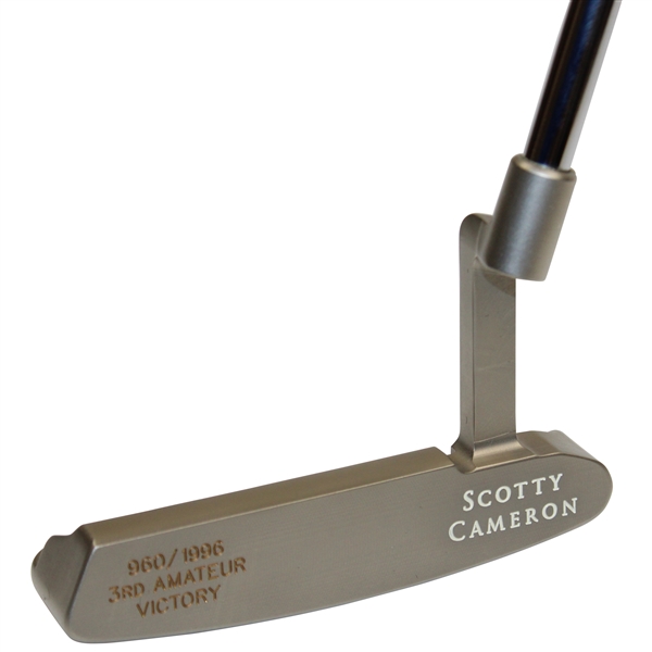 Scotty Cameron Ltd Ed 1996 US Amateur Champion Tiger Woods Putter #960 w/Headcover