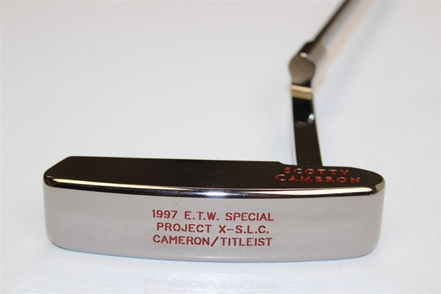 Scotty Cameron Scottydale 1997 E.T.W. Special Project X-S.L.C. Cameron/Titleist Putter w/Headcover