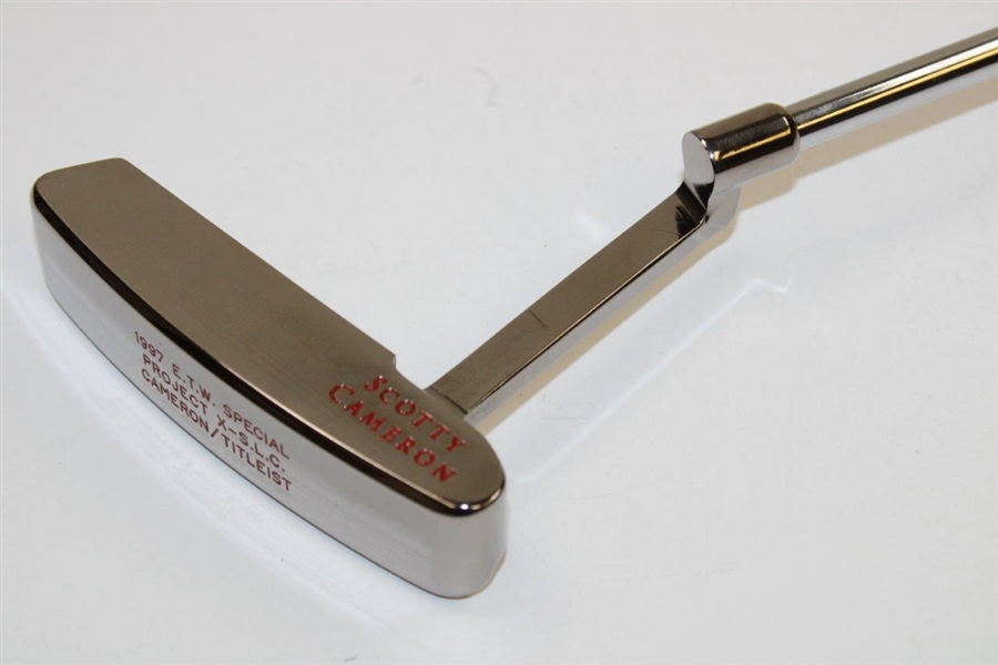 Scotty Cameron Scottydale 1997 E.T.W. Special Project X-S.L.C. Cameron/Titleist Putter w/Headcover