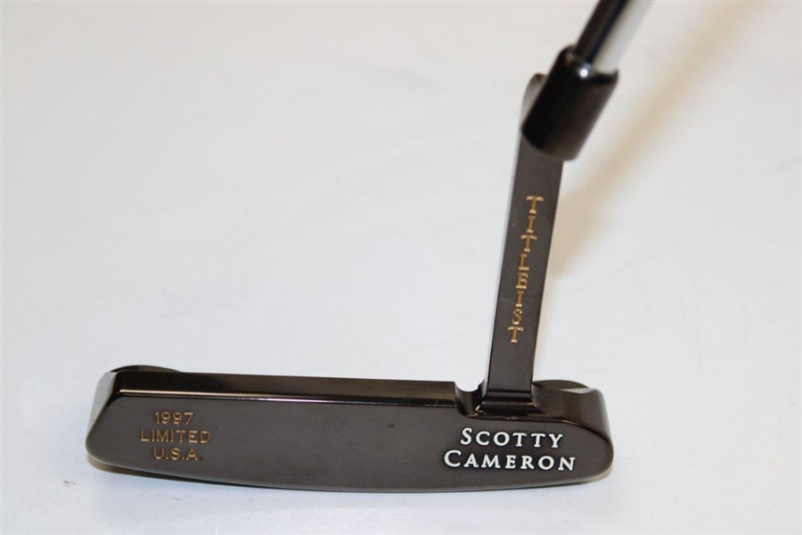 Scotty Cameron 1997 Ltd USA Project C.L.N. Prototype US Prototype No. 2 Dark Putter w/Headcover