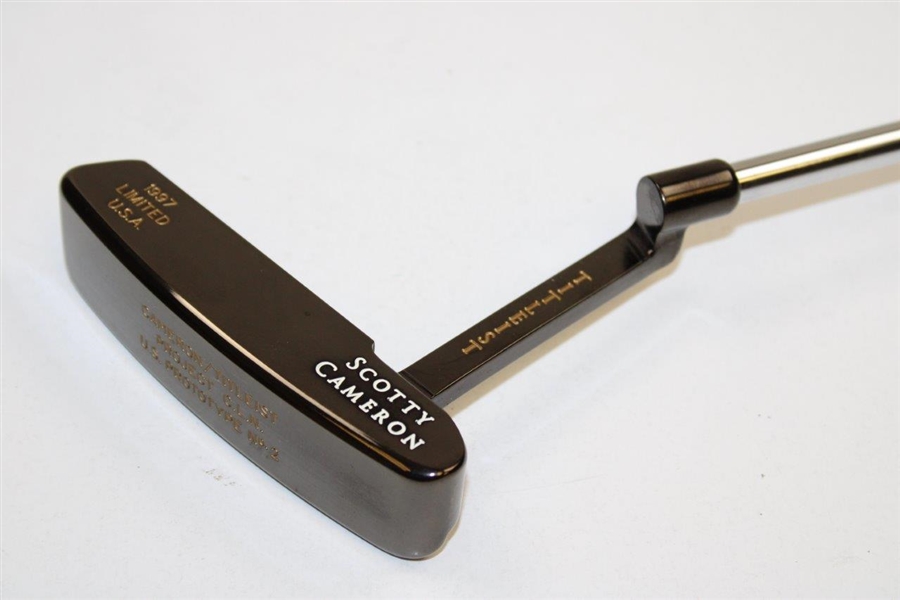 Scotty Cameron 1997 Ltd USA Project C.L.N. Prototype US Prototype No. 2 Dark Putter w/Headcover