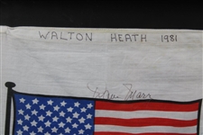 Ben Crenshaw's Personal 1981 Ryder Cup Used Full Team Signed Caddie Bib - Golf4Her Collection JSA ALOA