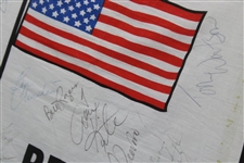 Ben Crenshaw's Personal 1981 Ryder Cup Used Full Team Signed Caddie Bib - Golf4Her Collection JSA ALOA