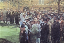 The Ryder Cup Is Born' Artists Proof Print Signed by Artist Michael P. Heslop - Framed