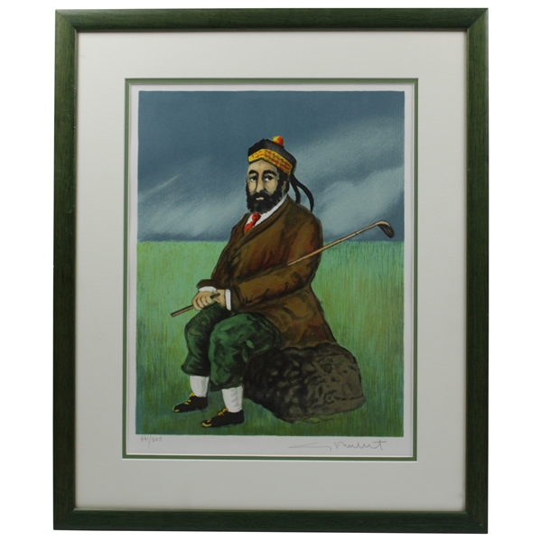 "Scotch on the Rocks" Ltd Ed Signed Lithograph 441/500 Signed by Artist Guy Buffet