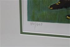 Scotch on the Rocks Ltd Ed Signed Lithograph 441/500 Signed by Artist Guy Buffet