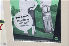 That's Amore' Sheet Music with Copy of 'The Caddy' Movie Poster - Framed