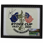 Sergio Garcia Signed 2012 Ryder Cup Seat Cushion with Ticket & Armband JSA ALOA