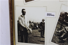 Gleneaagles 1921 Collection' Print Display Showcasing Photos & Results - Framed