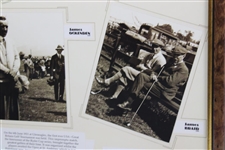 Gleneaagles 1921 Collection' Print Display Showcasing Photos & Results - Framed