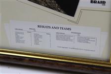 Gleneaagles 1921 Collection' Print Display Showcasing Photos & Results - Framed