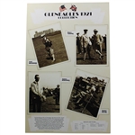Gleneaagles 1921 Collection' Print Display Showcasing Photos & Results - Framed