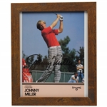 Johnny Miller Signed Spalding Sports Promo 8x10 Photo - Framed JSA ALOA