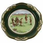 Spode Porcelain Plate Depicting Nicola Blood Painting