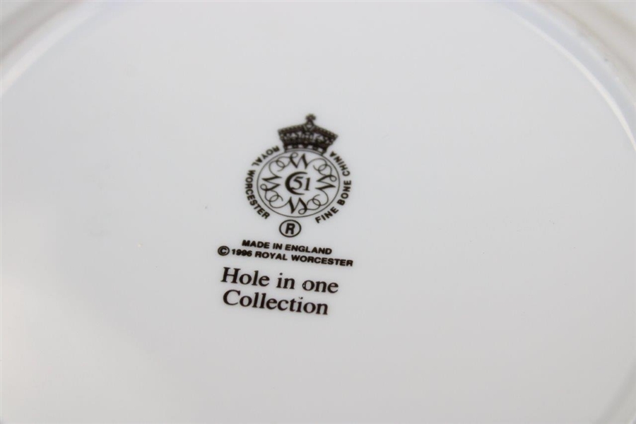 1996 Royal Worcester Fine Bone China Hole in One Collection Plate