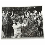 Arnold Palmer Blasts Out of Sand Bunker B&W 8" x 10" Ron Riesierer Photo