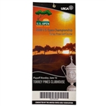 2008 US Open at Torrey Pines Monday Playoff Ticket - Tiger Woods Winner