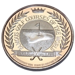 Ltd Ed Augusta National 'Famous Golf Courses of the World' 1994 Silver One Troy Ounce Coin - #405