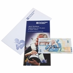 Jack Nicklaus Signed RBS 5 Pound Note with Sleeve & Envelope 