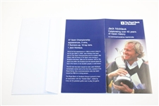 Jack Nicklaus Signed RBS 5 Pound Note with Sleeve & Envelope 