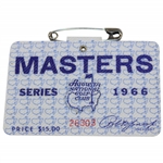 1966 Masters Tournament SERIES Badge #26303 - Jack Nicklaus Winner