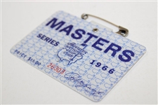 1966 Masters Tournament SERIES Badge #26303 - Jack Nicklaus Winner