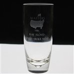 Ray Floyds 1981 Masters Tournament Hole No. 13 Steuben Crystal Eagle Glass