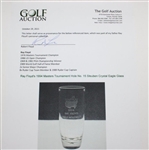 Ray Floyd's 1994 Masters Tournament Hole No. 15 Steuben Crystal Eagle Glass