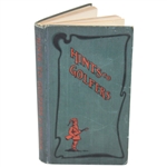 1903 Hints To Golfers By Niblick Book - 5th Edition