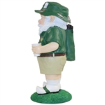 2019 Masters Tournament Ltd Ed Green & White Golfer Gnome in Original Box