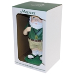 2019 Masters Tournament Ltd Ed Green & White Golfer Gnome in Original Box