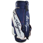 Bob Ford's Personal Used Ben Hogan Blue/White/Red Spalding Golf Bag - Oakmont Pro