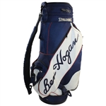 Bob Ford's Personal Used Ben Hogan Blue/White/Red Spalding Golf Bag - Oakmont Pro