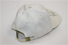 Scotty Cameron Signed White Masters Embroidered Patch Logo Hat JSA ALOA